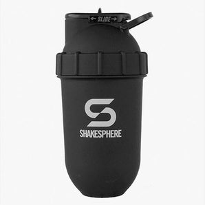 ShakeSphere Tumbler Black Matte with White Logo 700mls