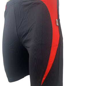 Alliance Sports Junior Baselayer Shorts - Black/ Red