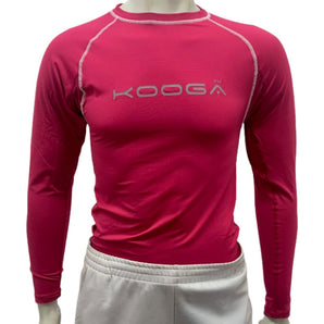 Kooga Rugby Power Baselayer Long Sleeve Top - Pink