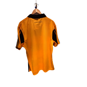 Kooga Rugby Teamwear Match Shirt - Amber Black Stripe