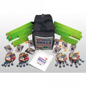 Butterfly Table Tennis Skills Key Stage pack 1/2 for Clubs, Junior Schools