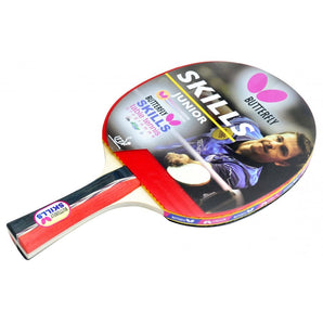 Butterfly Table Tennis Skills Junior Bat  - Pan Asia 1.5mm Rubber