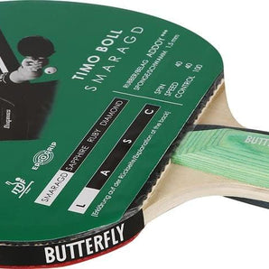 Butterfly Table Tennis Timo Boll Smaragd Bat