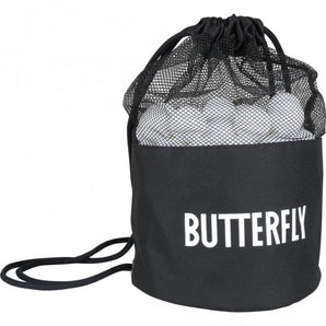 Butterfly Table Tennis Training Balls Bag 100 White Balls in Carry Bag