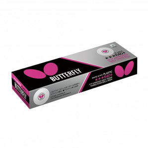 Butterfly Table Tennis R40+ Three-star Ball Pack 12