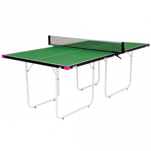 Butterfly Junior Table Tennis Table Green Includes Butterfly Clip net/post set, 2 reverse sponge bats and 3 balls