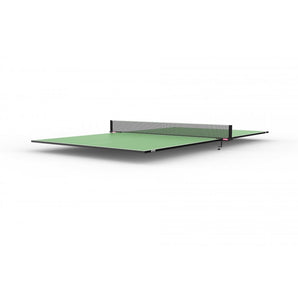 Butterfly 6ft x 3ft Table Tennis Table TOP ONLY Green Includes net and post set to fit and 2 reverse sponge bats and 3 practice quality balls