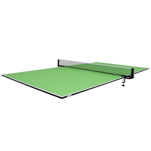 Butterfly 9ft x 5ft Table Tennis Table TOP ONLY GREEN - Full Size including 2 reverse sponge bats and 3 practice quality balls Sold By Alliance Sports Innovation.