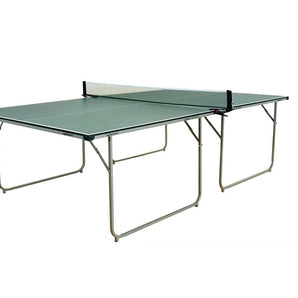 Butterfly Compact 19 Wheelaway Table Tennis Table Includes Butterfly Clip net/post set, 2 reverse sponge bats and 3 balls.