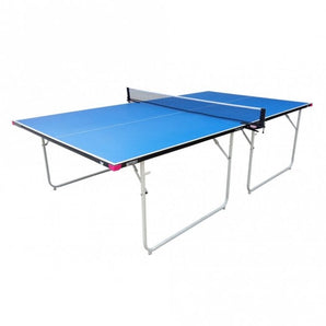 Butterfly Compact 16 Wheelaway Table Tennis Table Includes Butterfly Clip net/post set, 2 reverse sponge bats and 3 balls.