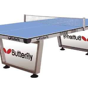 Butterfly Playground Outdoor Table Tennis Table includes Steel net and post set