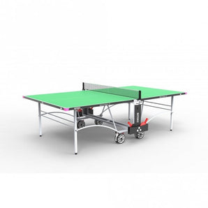 Butterfly Spirit 12 Outdoor Rollaway Table Tennis Table Includes protective cover, Butterfly Outdoor net and post set and 2 outdoor polypropylene bats with reversed rubber and 3 quality practice balls.