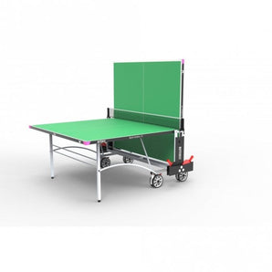 Butterfly Spirit 12 Outdoor Rollaway Table Tennis Table Includes protective cover, Butterfly Outdoor net and post set and 2 outdoor polypropylene bats with reversed rubber and 3 quality practice balls.