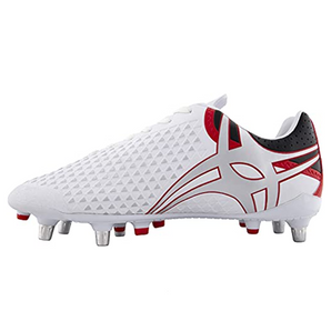 Gilbert Kaizen 3.0 Pace 6 Stud Rugby Boots White