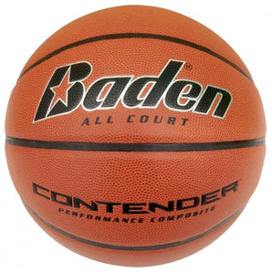 Baden Baden Contender Leather Match Basketball