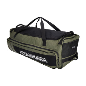 Kookaburra Cricket 4500 Wheelie Bag - Khaki/Black