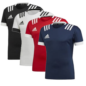 Adidas 3 stripe Rugby Shirt Jersey