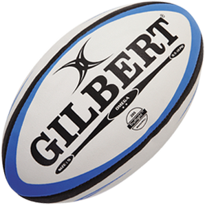 Gilbert Rugby Omega Match Ball - Size and Quantity options.