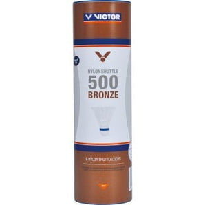 Victor Nylon 500 Shuttle (Tube of 6)  Sold by Alliance Sports Innovation