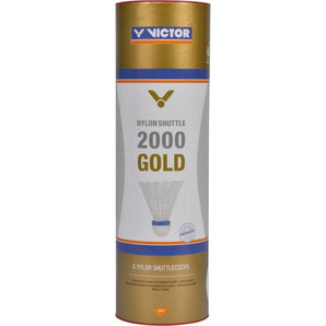 Victor Nylon 2000 Shuttle (Tube of 6)  Sold by Alliance Sports Innovation