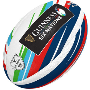 Gilbert Guinness Six Nations Supporter Rugby Ball.