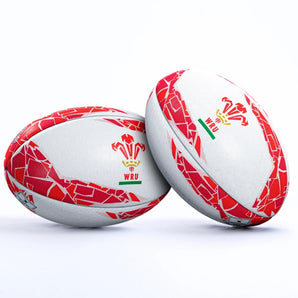 Gilbert Wales Rugby Support Ball  Size 4 or 5  Sold by Alliance Sports Innovation