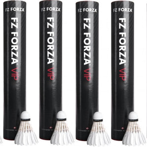 Forza VIP Feather Shuttles (Tube of 12) - Speed 77  Sold by Alliance Sports Innovation