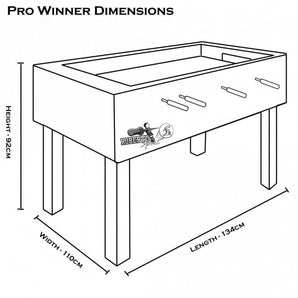 Roberto PRO WINNER FOOTBALL TABLE.  Sold by Alliance Sports Innovation