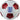 Mitre Adult Unisex Official England Mini Football | Soccer Ball | Match Ball, White/Fa Red, MINI