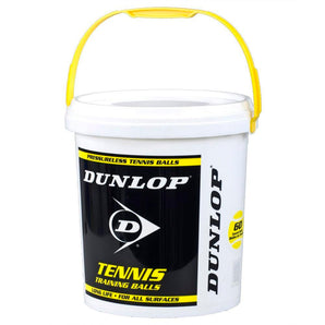 Dunlop Trainer Tennis Balls Bucket - 60 Balls