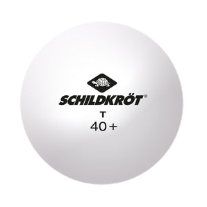 Donic-Schildkröt Table Tennis Ball 1-T One, poly 40+ quality, Box of 120 Balls