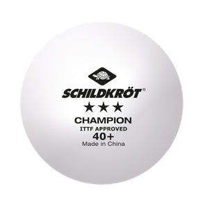 Donic-Schildkröt Table Tennis Ball 3 Star, Poly 40+ quality, Box of 120 Balls