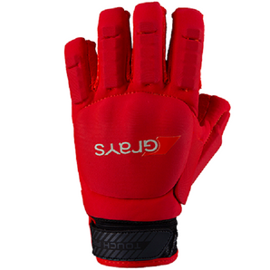 Grays Hockey Touch Pro Gloves - Red