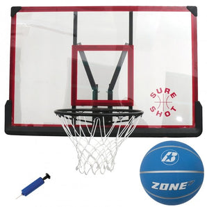 Sure Shot 506ACR Basketball Wall Mounted Backboard and Ring Set. (with Ball & Pump option). Sold By Alliance Sports Innovation.