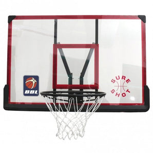 Sure Shot 506ACR Basketball Wall Mounted Backboard and Ring Set. (with Ball & Pump option). Sold By Alliance Sports Innovation.