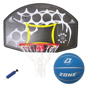 Sure Shot 506 Coloured Basketball Backboard and Ring Set.  (with Ball & Pump option). Sold By Alliance Sports Innovation.