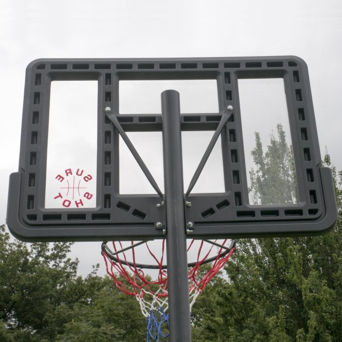 Basketball Ramp Sure Shot Pro Shot Basketball Hoop and Stand - Full size unit with hei ...