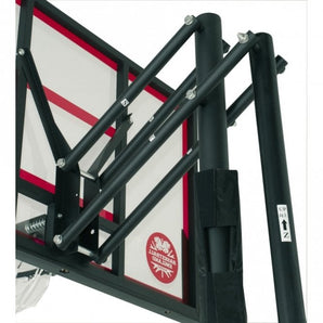 Sure Shot Easi Just Basketball Unit with Acrylic Backboard and Pole Padding - with an easy to use height adjustment system 7‘ 5” for younger players to the official height of 10’ for adults (2.3m to 3.05m)  - Sold By Alliance Sports Innovation.