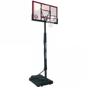 Sure Shot 514AP Telescopic Portable Basketball Acrylic Unit with Pole Padding- Full size unit with telescopic height adjustment system. Sold By Alliance Sports Innovation.