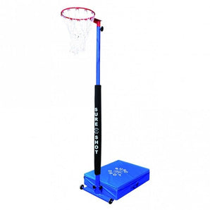 Sure Shot 540 Compact Hoops Combo Basketball / Netball Unit with Pole Padding. Sold By Alliance Sports Innovation.