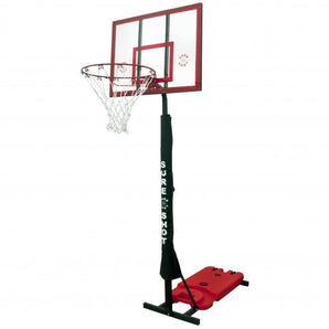 Sure Shot Easi Shot Portable Basketball Hoop and Stand, Acrylic Backboard, Adjustable 1.2 m to 3.05 m Official Height With Pole Padding Sold By Alliance Sports Innovation.