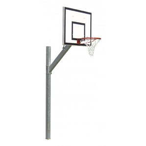 Sure Shot 662 Galvanised Euro Court Inground Unit (Optional Extra: Pole Padding) Sold By Alliance Sports Innovation.