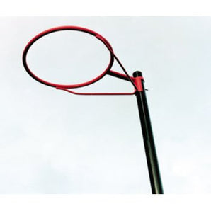 Sure Shot 502 Transportable Netball Unit with Pole Padding. Sold By Alliance Sports Innovation.