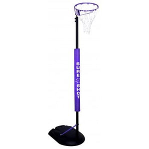 Sure Shot 66503 Goal Shot Netball Unit with Pole Padding Purple (Inc Ball and Pump Option)..  Sold By Alliance Sports Innovation.