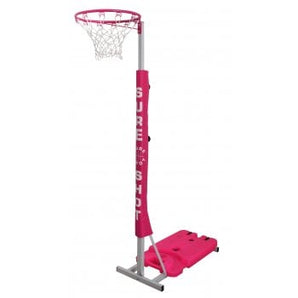 Sure Shot 66508 Easiplay Junior Netball Unit PINK with Pole Padding. (Inc Ball and Pump Option)..  Sold By Alliance Sports Innovation.