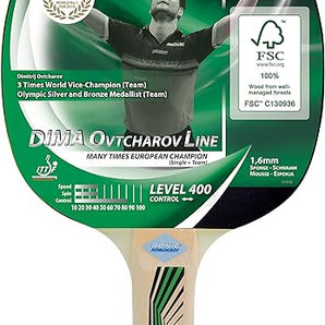 Donic Schildkrot Unisex Child Dima Ovtcharov 400 FSC Table Tennis Bat