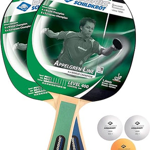 Donic Schildkröt Appelgren 400 Table Tennis Set Bat and Ball