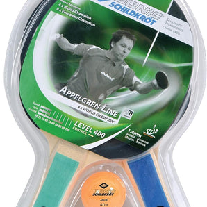 Donic Schildkröt Appelgren 400 Table Tennis Set Bat and Ball