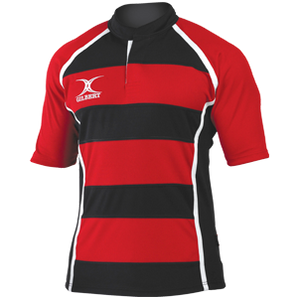 Gilbert Xact Hooped Rugby Match Top