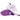 Gilbert Netball Volt Kids Court Shoe Trainer - White Purple
